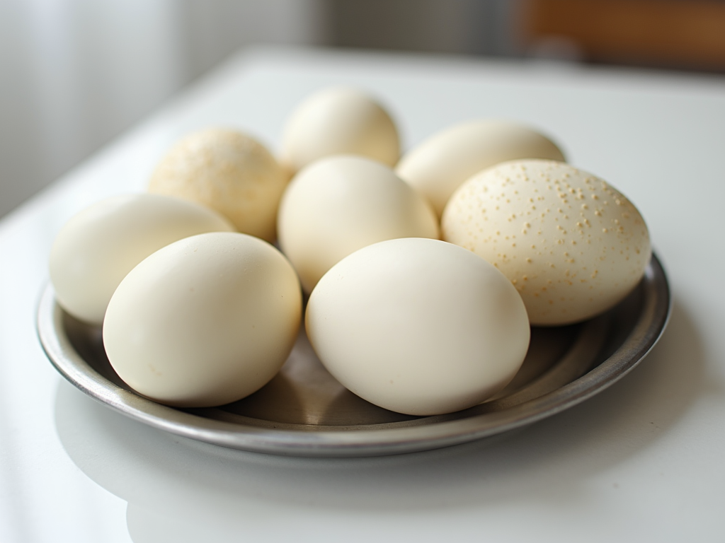 Fresh duck eggs